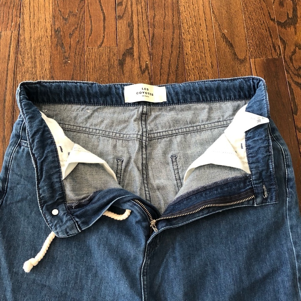 Les Coyotes de Paris Women’s 25 Super Oversized High-Waisted Wide-Leg Jeans EUC! - Picture 11 of 16